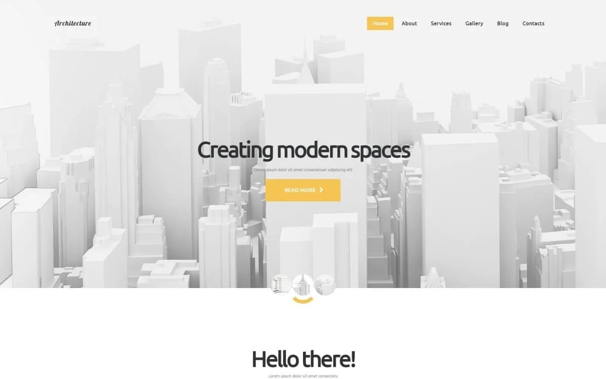 Architecture Joomla Template