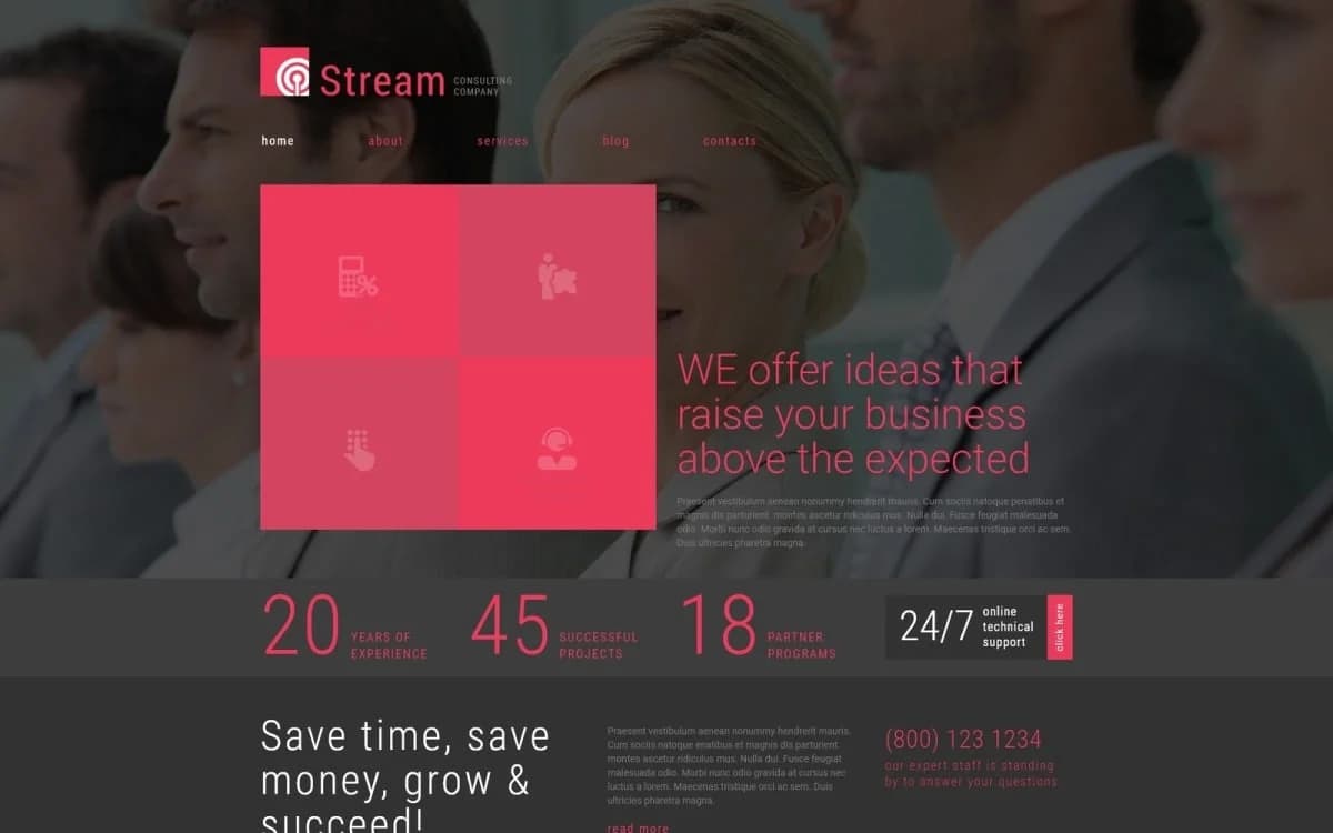 Business Consulting Company Joomla Template