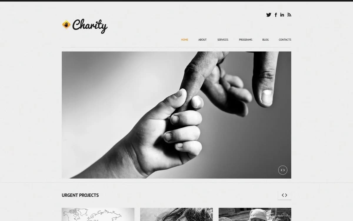 Child Charity Responsive WordPress Theme