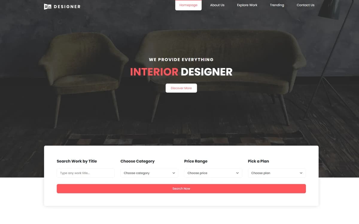Designer Free HTML Template