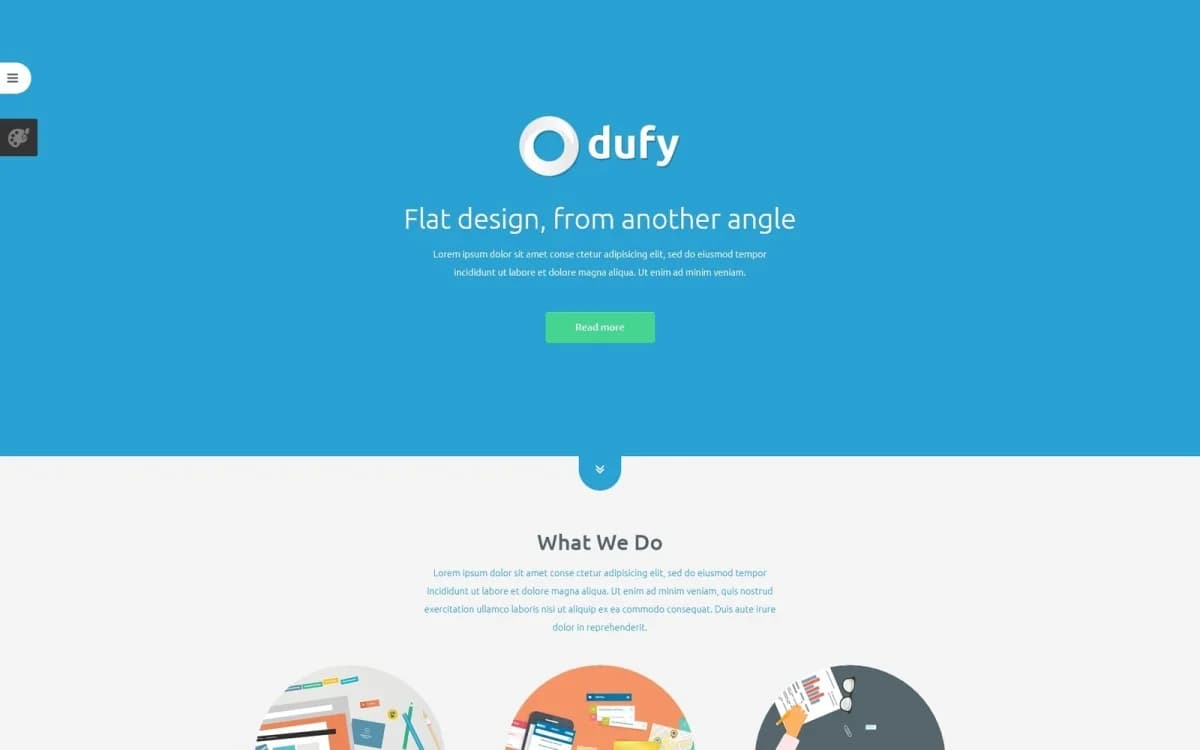 Dufy Joomla Template