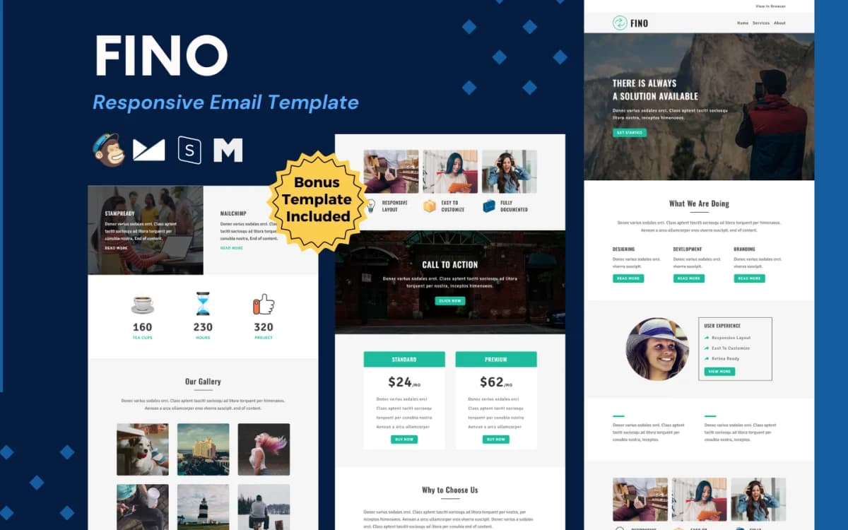 Fino - Responsive Newsletter Template