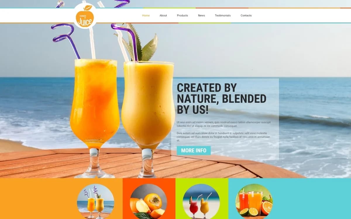 Food & Drink Responsive Joomla Template