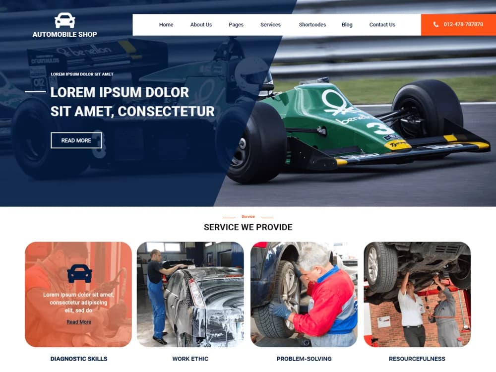 Automobile Shop