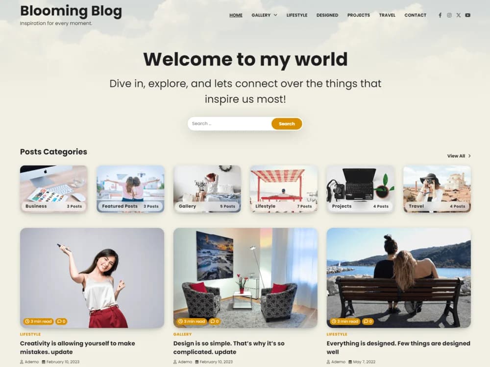 Blooming Blog