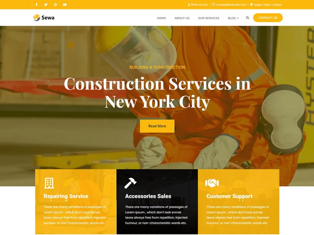 Construction Sewa