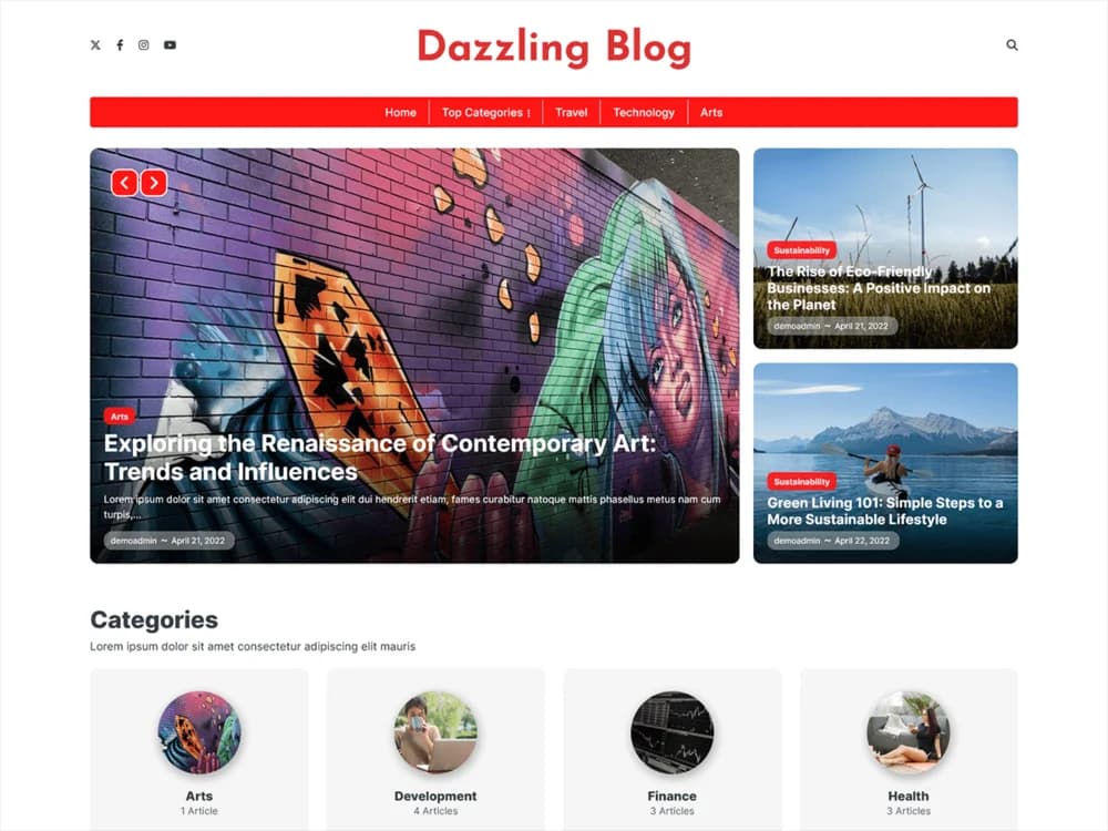Dazzling Blog