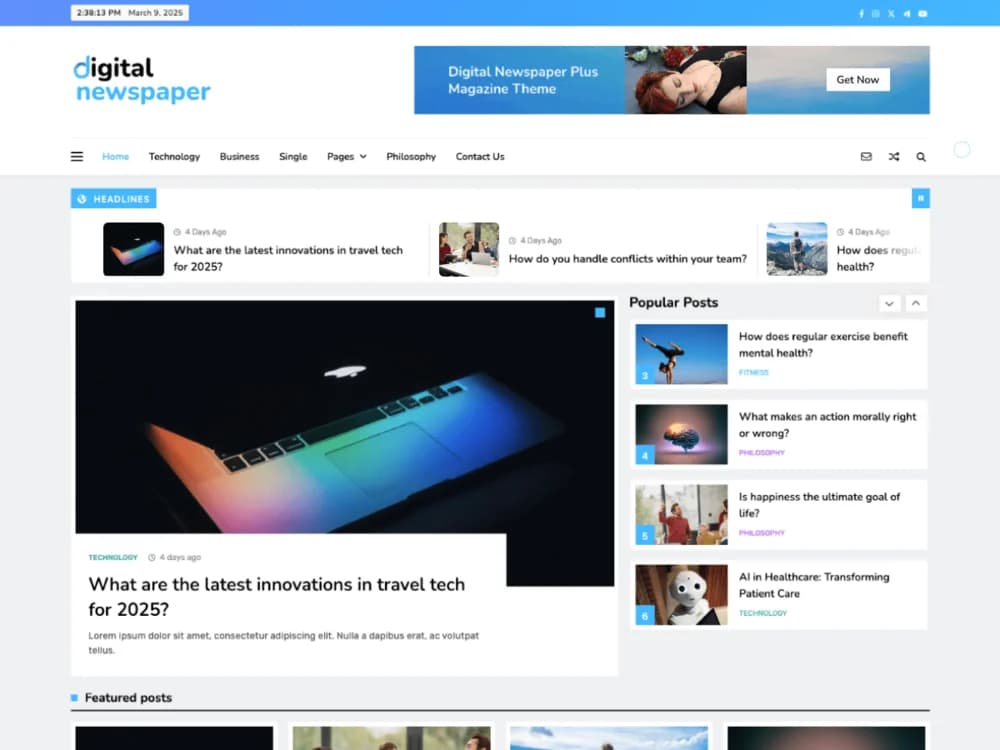 Digital Newspaper Plus