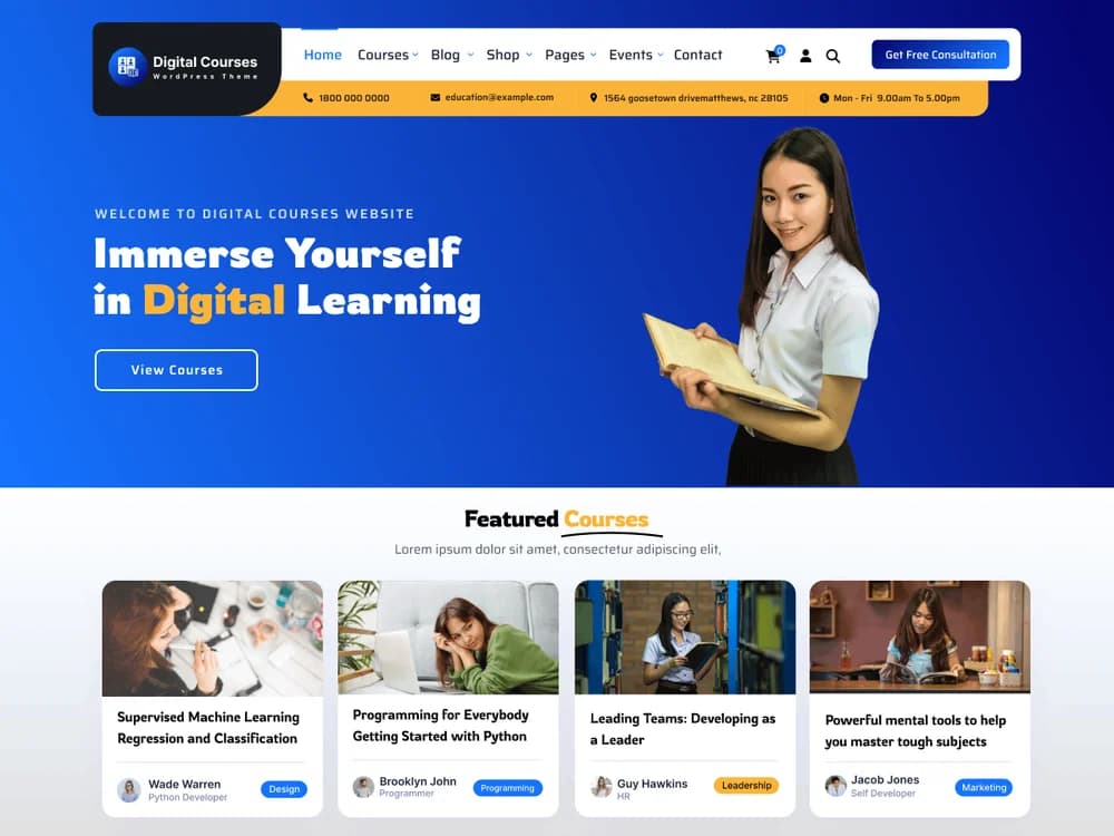 Digital Online Courses