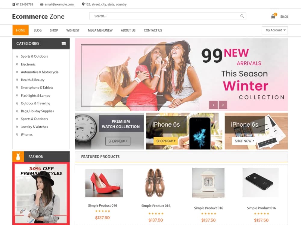 Ecommerce Zone