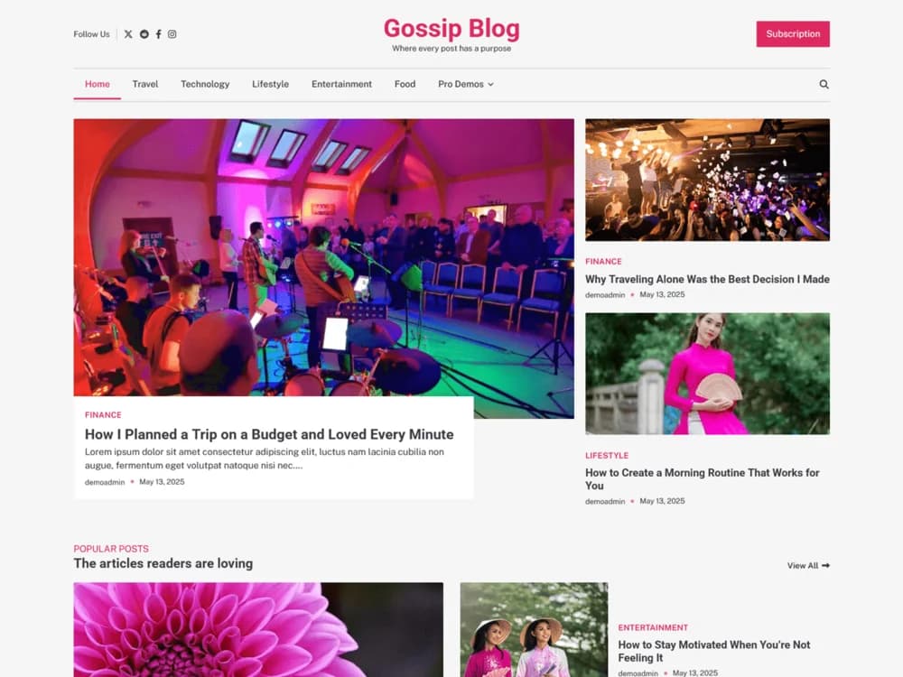 Gossip Blog