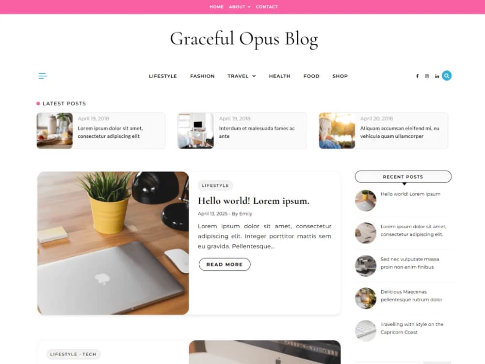 Graceful Opus Blog