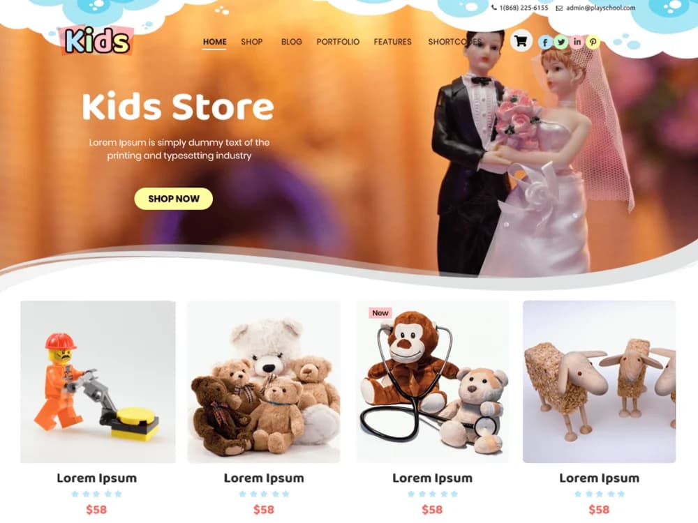 Kids Online Store