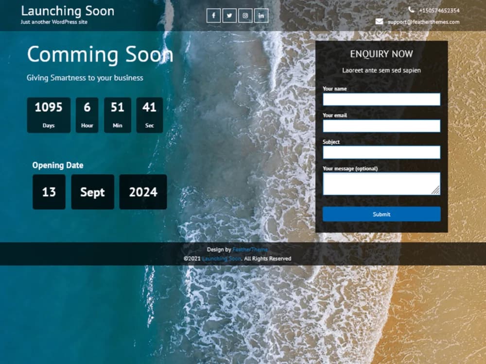 Launching Soon Lite