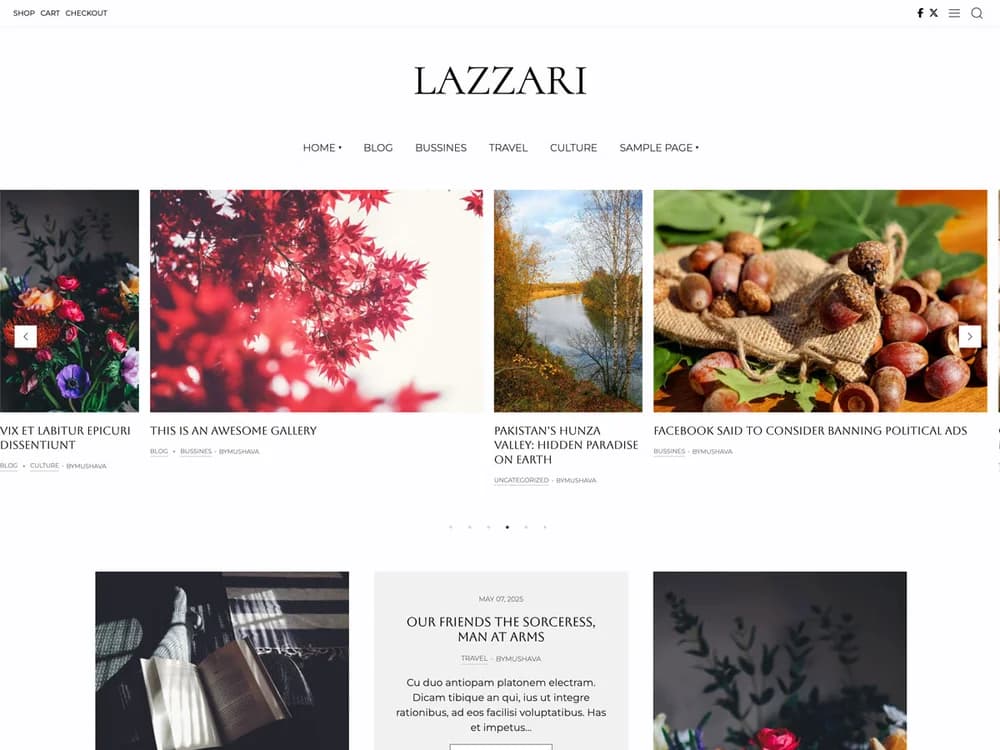 Lazzari Blog Magazine