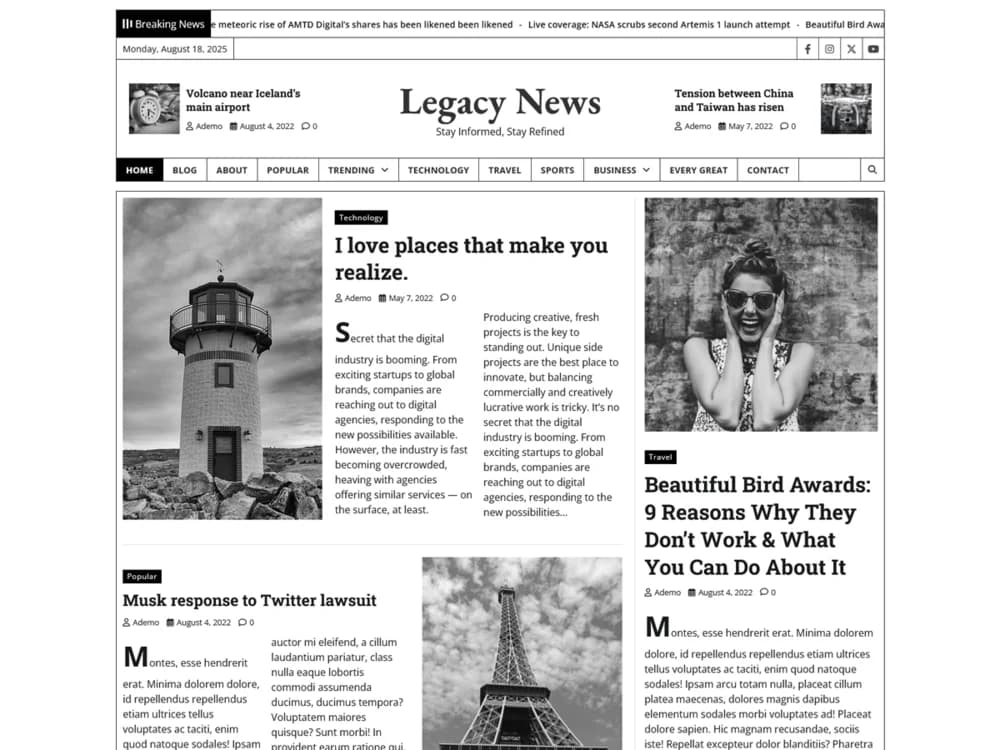 Legacy News