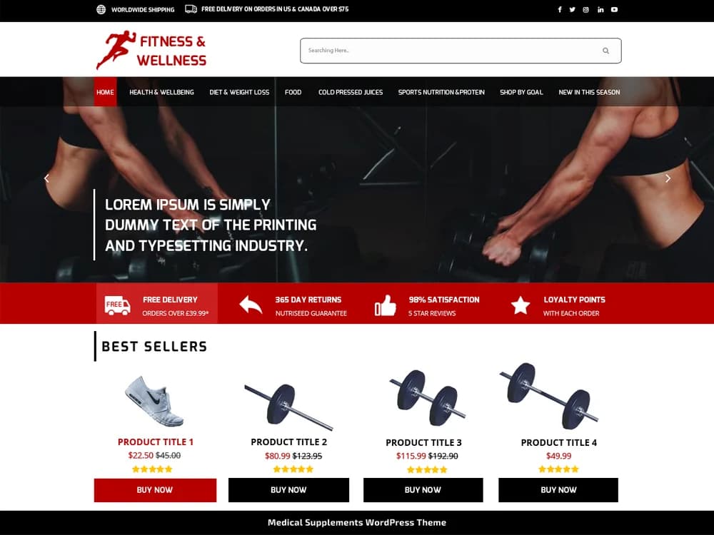 Medical Supplements Store