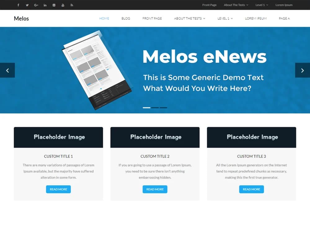 Melos eNews