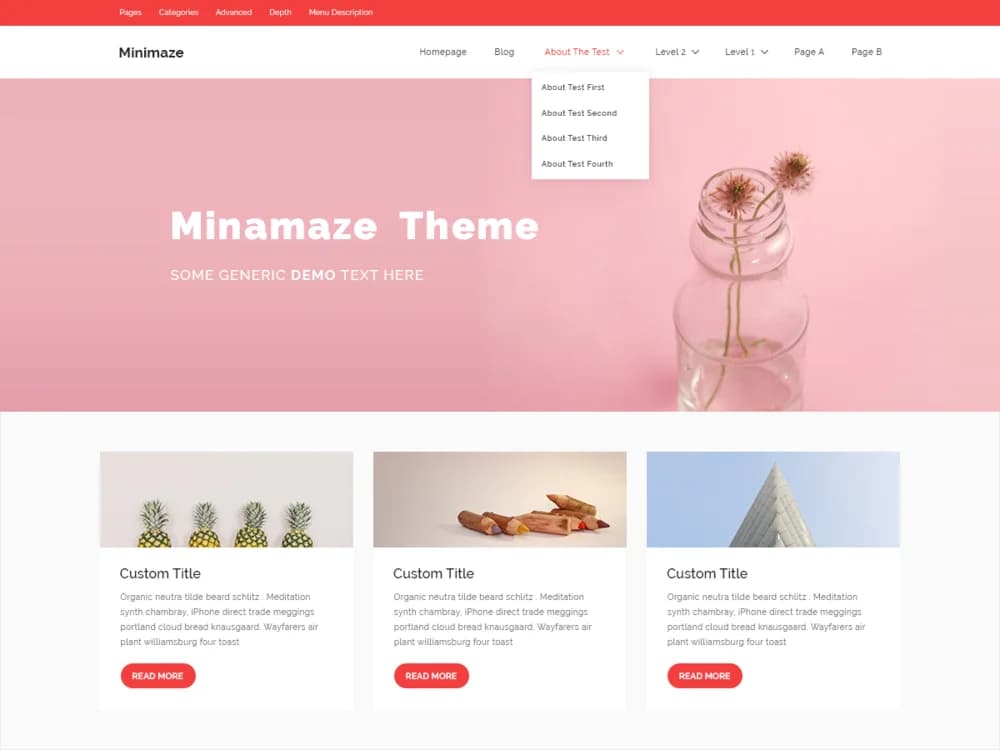 Minamaze eBlog