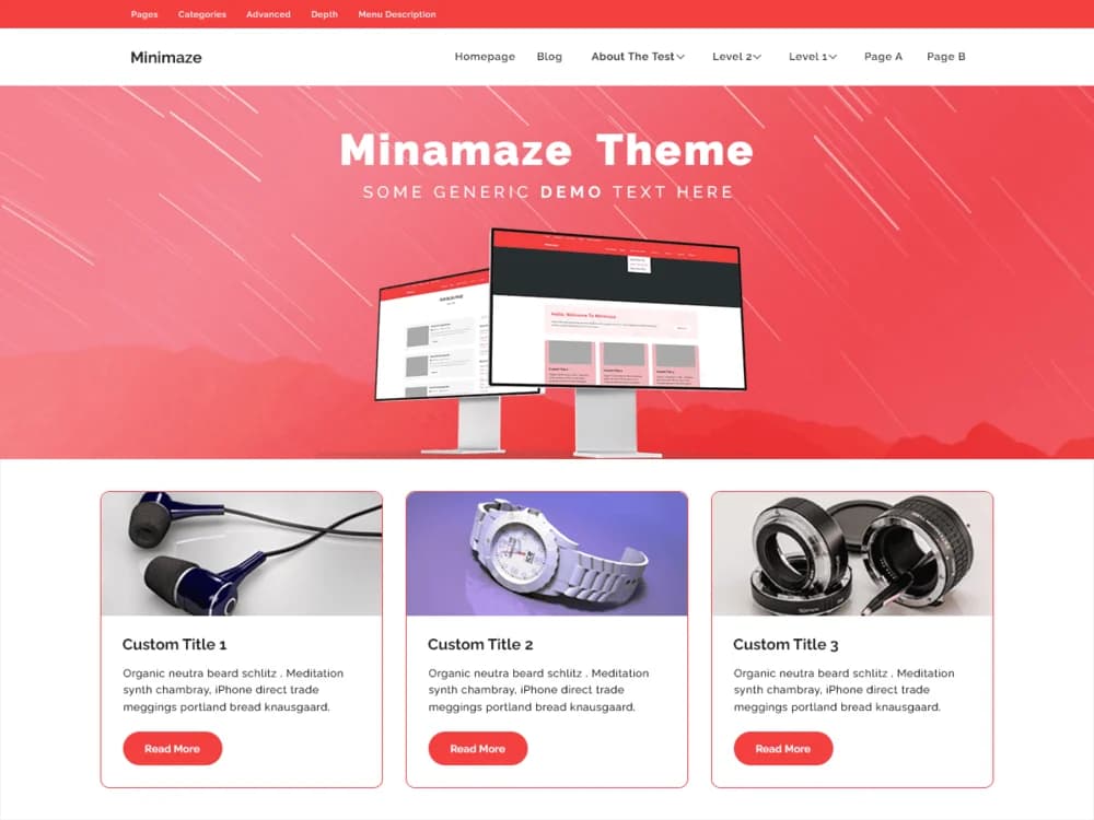 Minamaze eCommerce