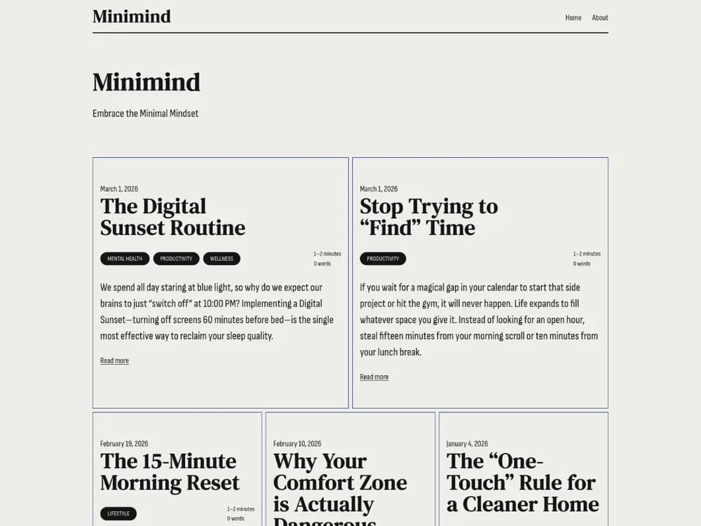 Minimind
