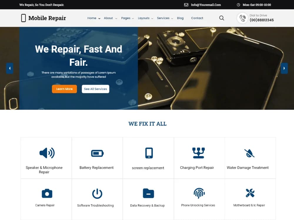 Mobile Repair Center