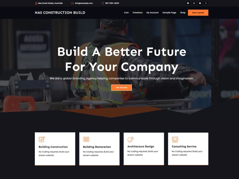 NAS Construction Build