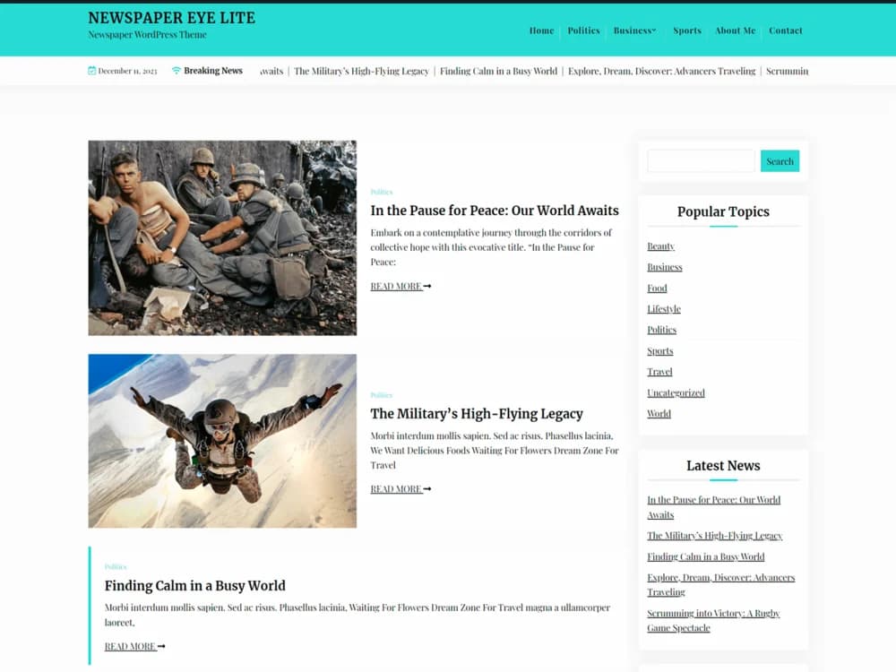 Newspaper Eye Lite