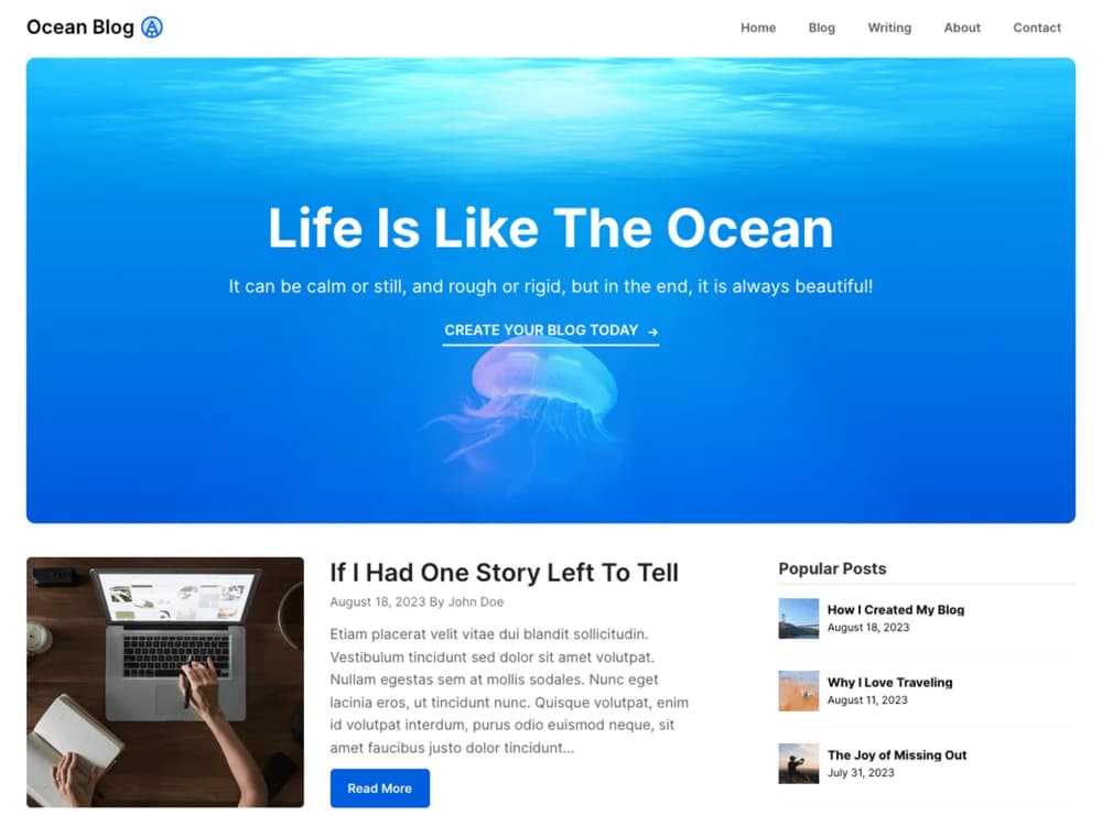 Ocean Blog