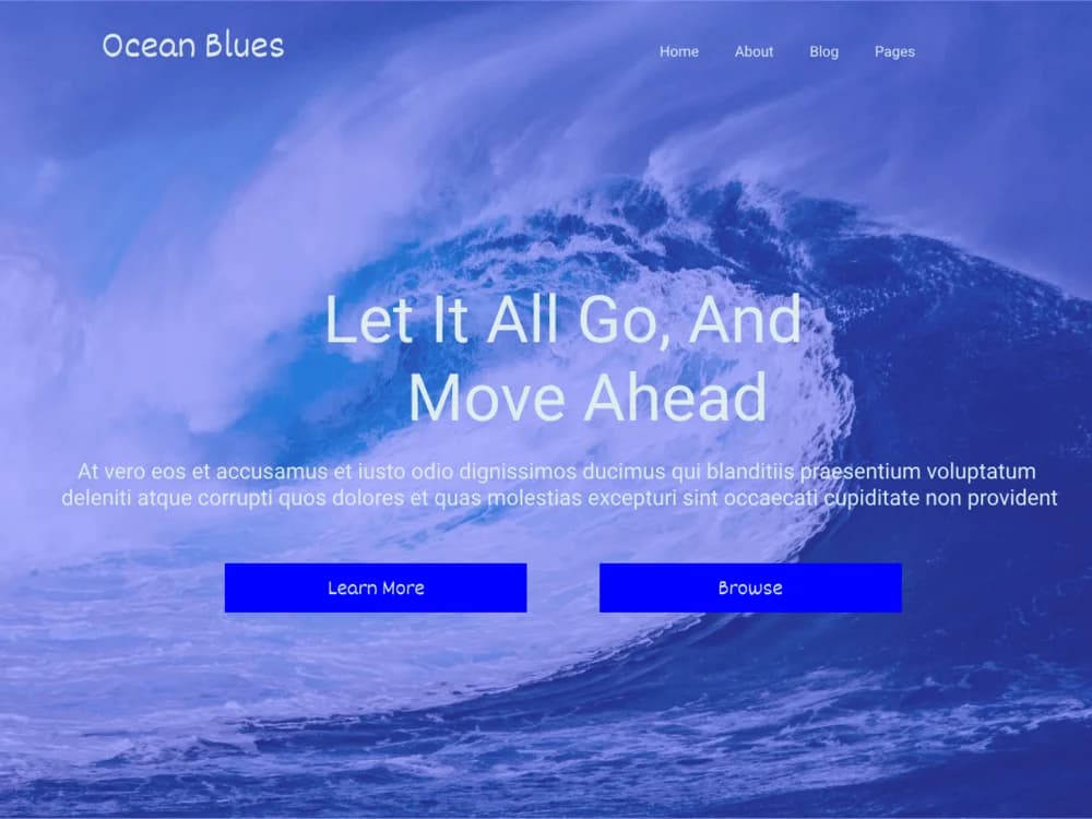 Ocean Blues