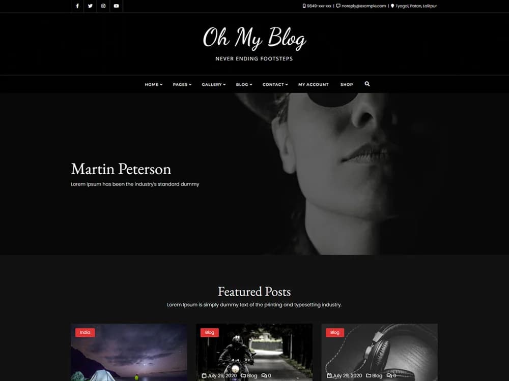 Oh My Blog