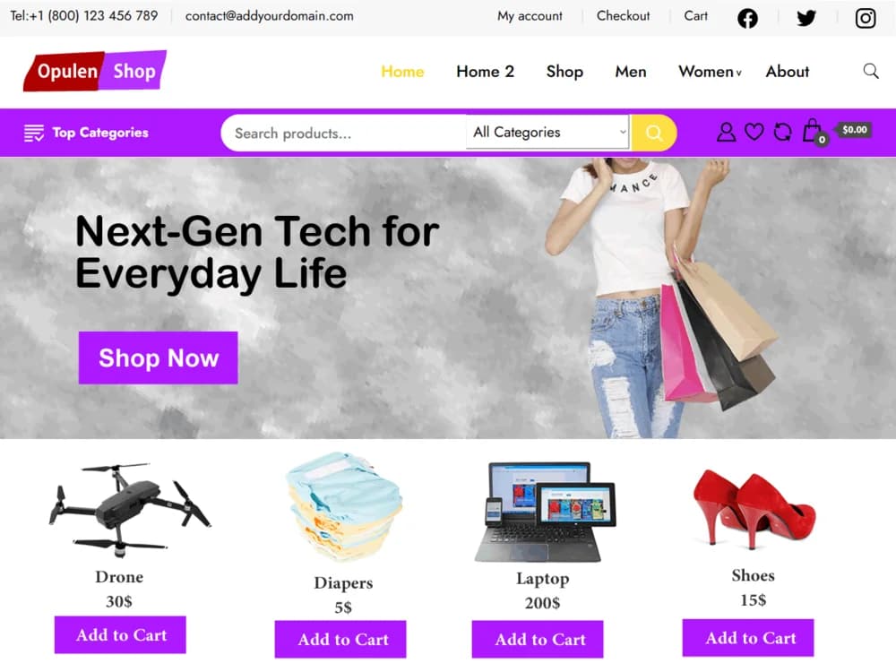 Opulen Shop