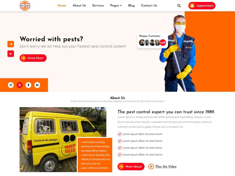 Pest Control Services