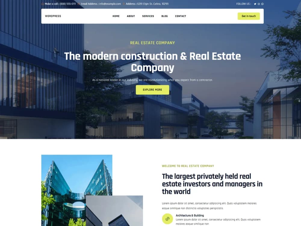 Real Estate Company