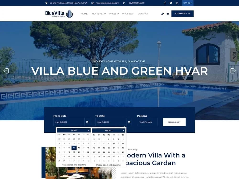Real Estate Villa
