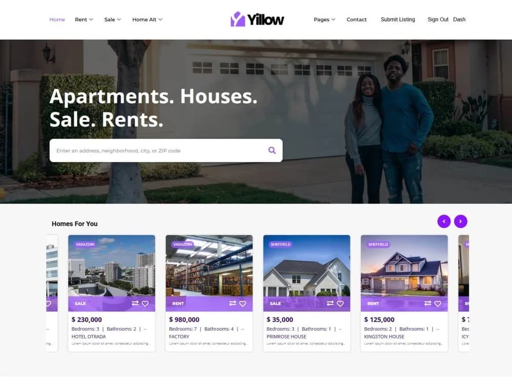Real Estate Yillow