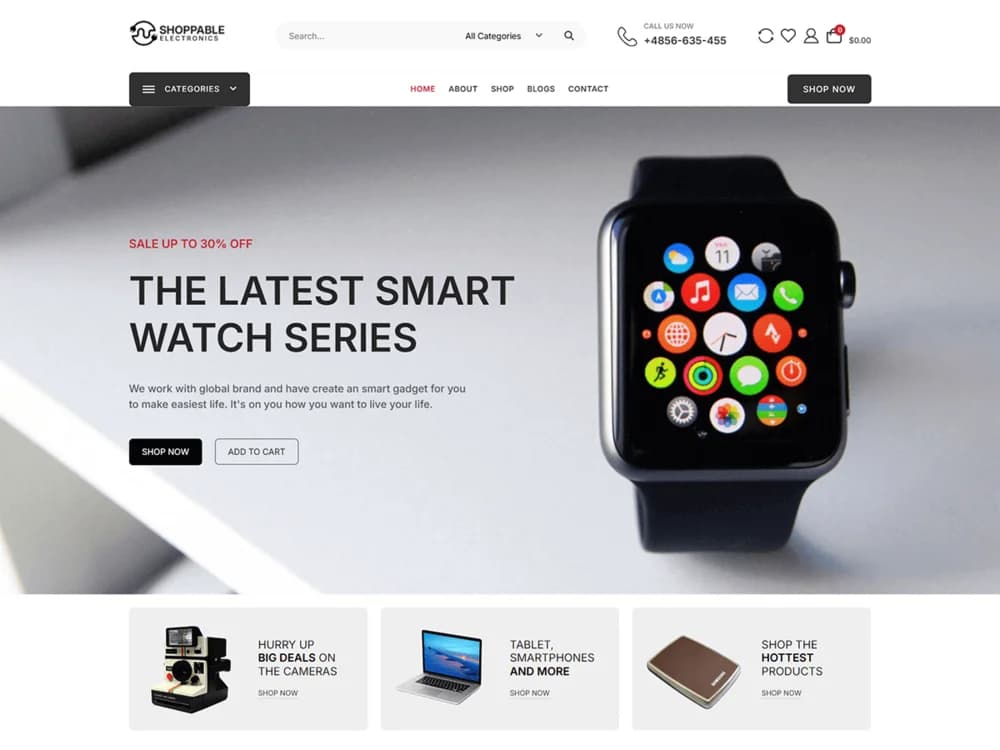 Shoppable Electronics