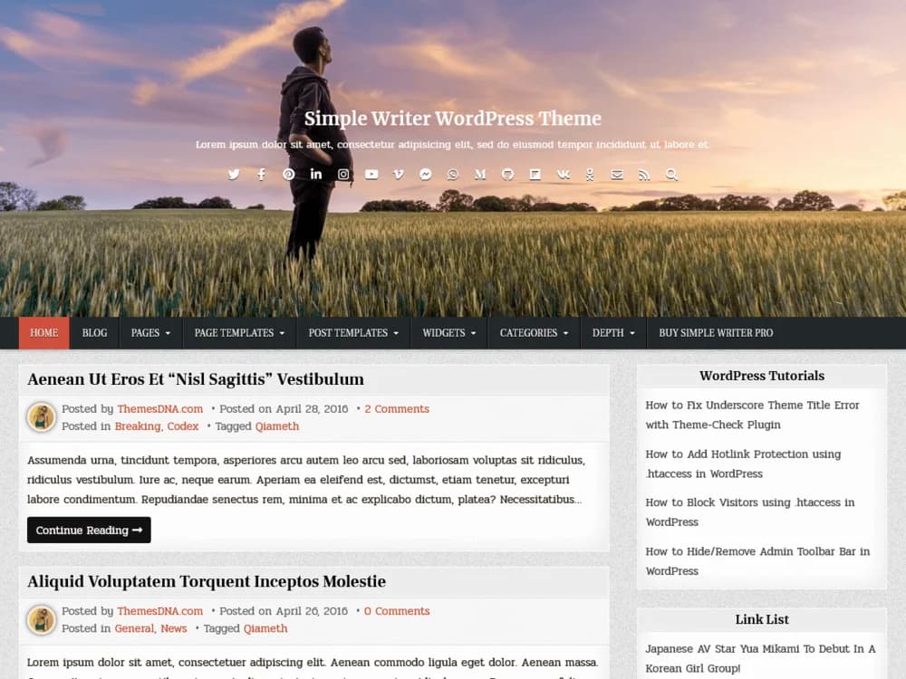 Simple Writer