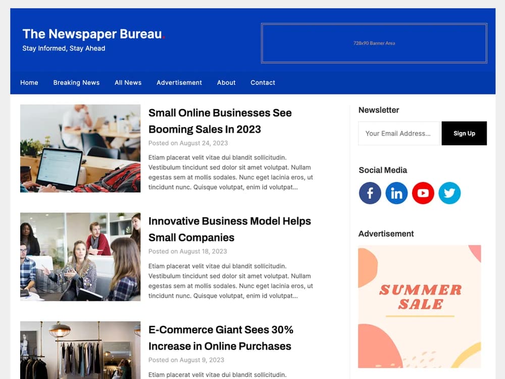 The Newspaper Bureau