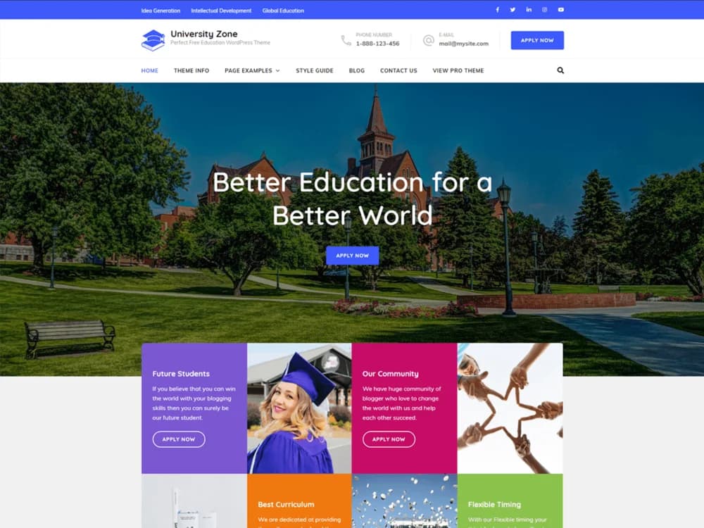 University Zone