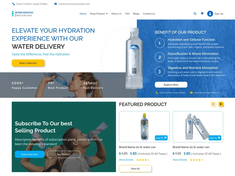 Water Delivery Services