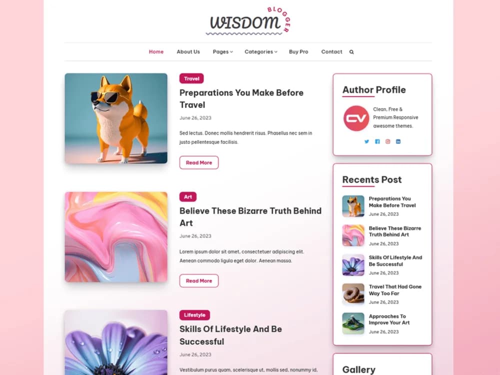 Wisdom Blogger