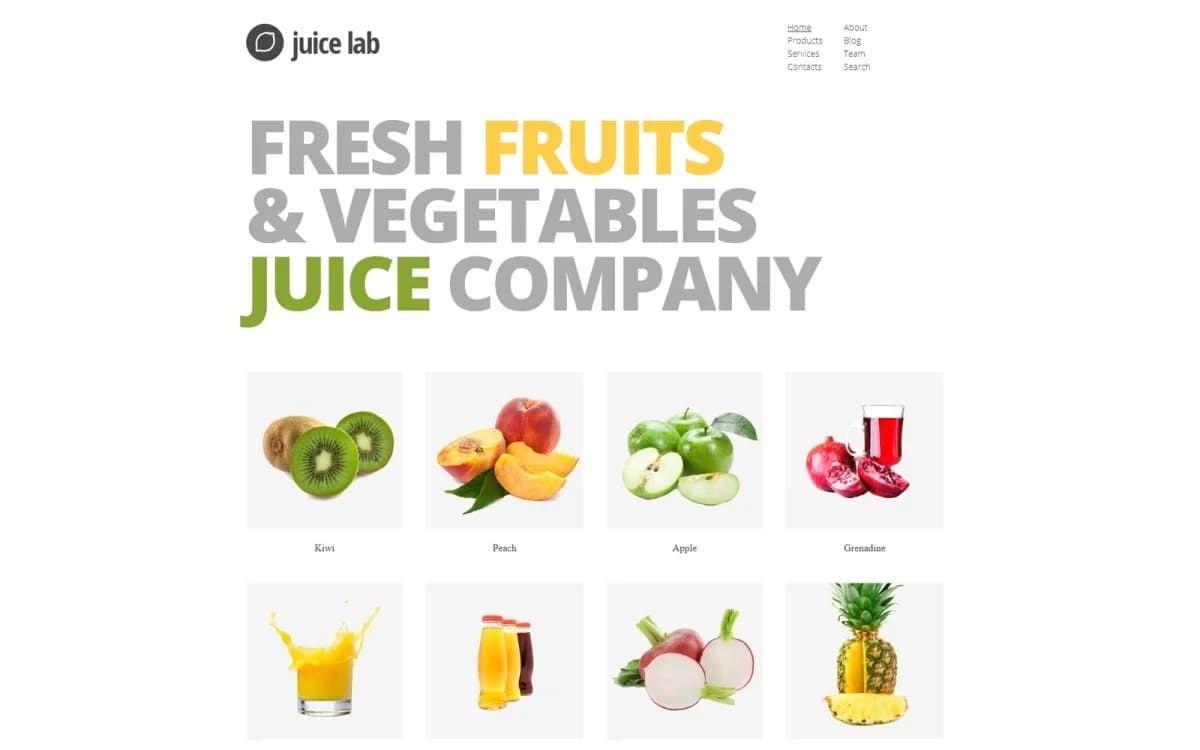 Juice Business Joomla Template