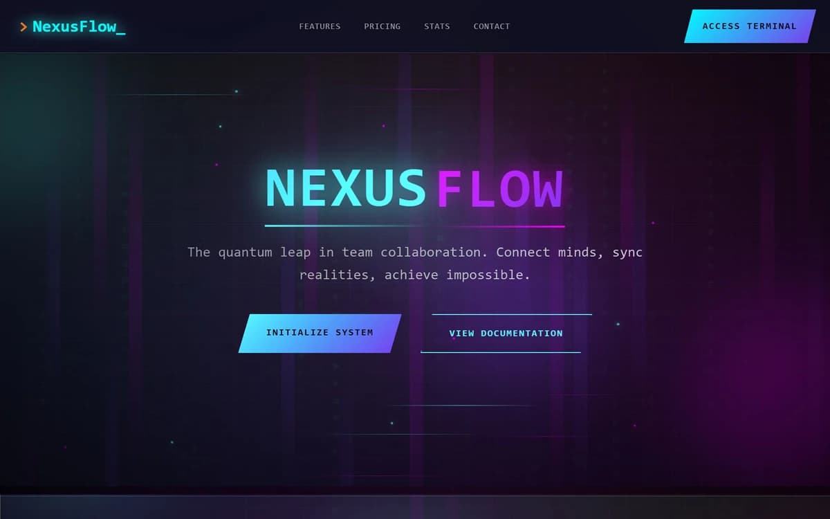 Nexus Flow Free HTML Template