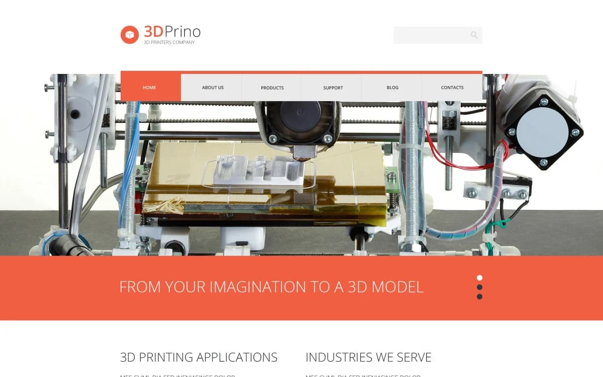 Print Shop Responsive WordPress Theme