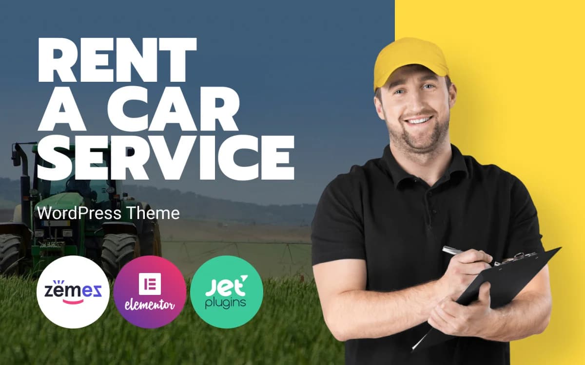 Rentallo - Car Rental WordPress Theme