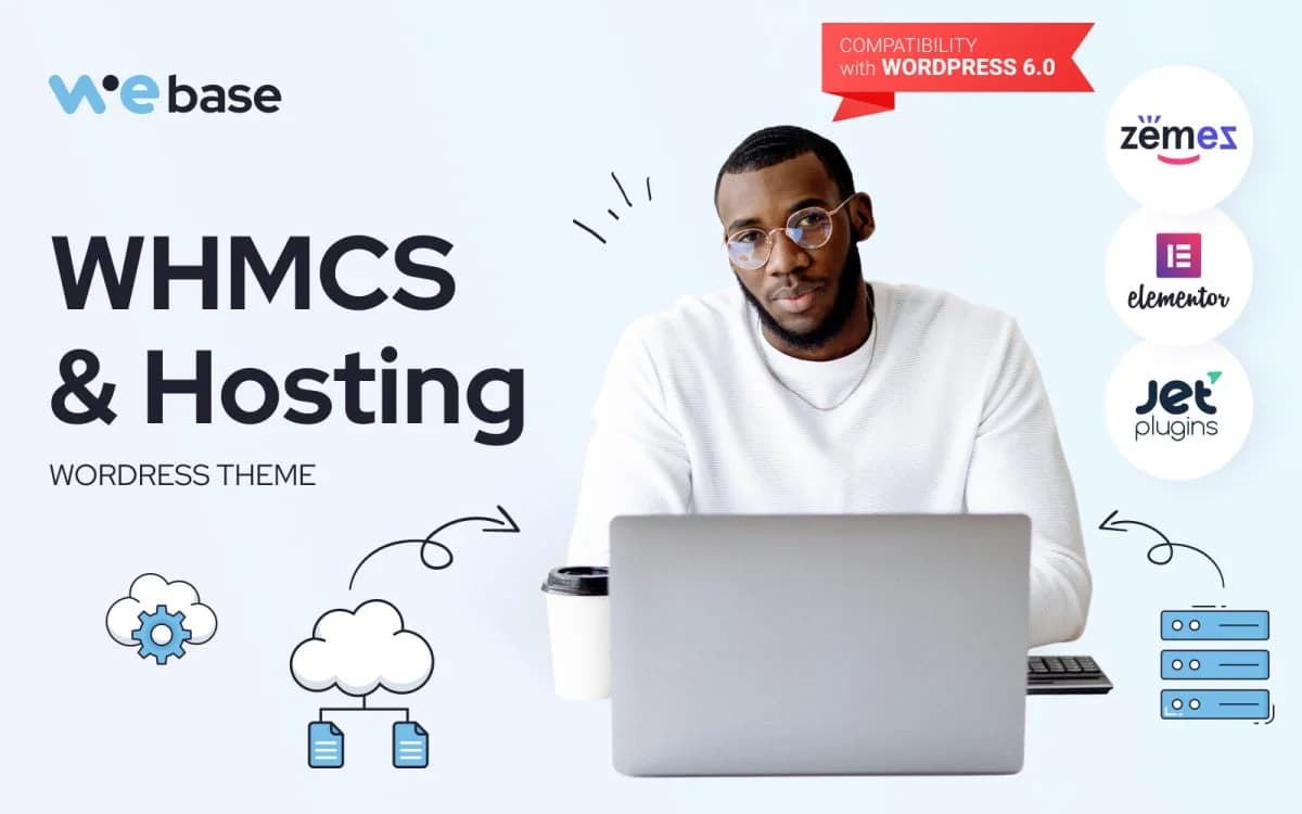 Webase - WHMCS Provider & Web Hosting WordPress Theme