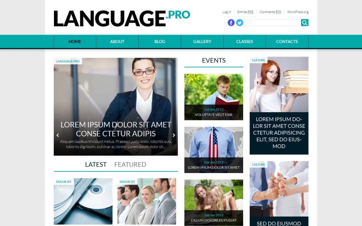 World News Portal WordPress Theme