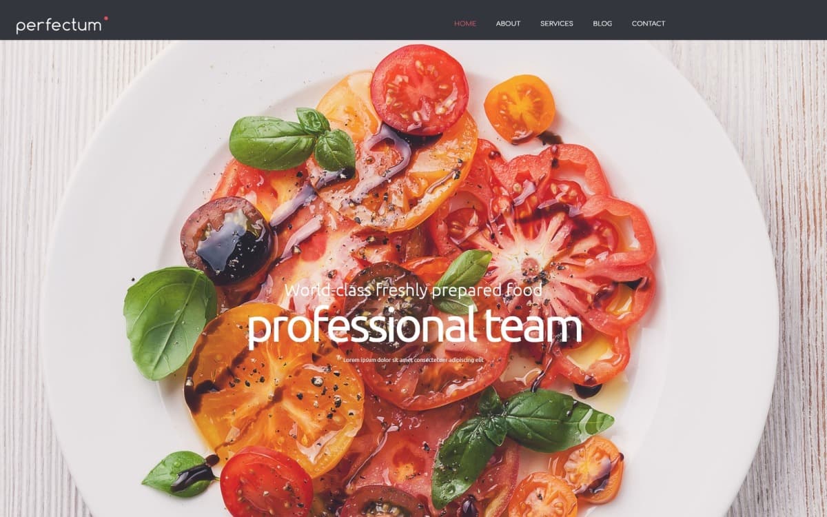 Euporean Restaurant Joomla Template