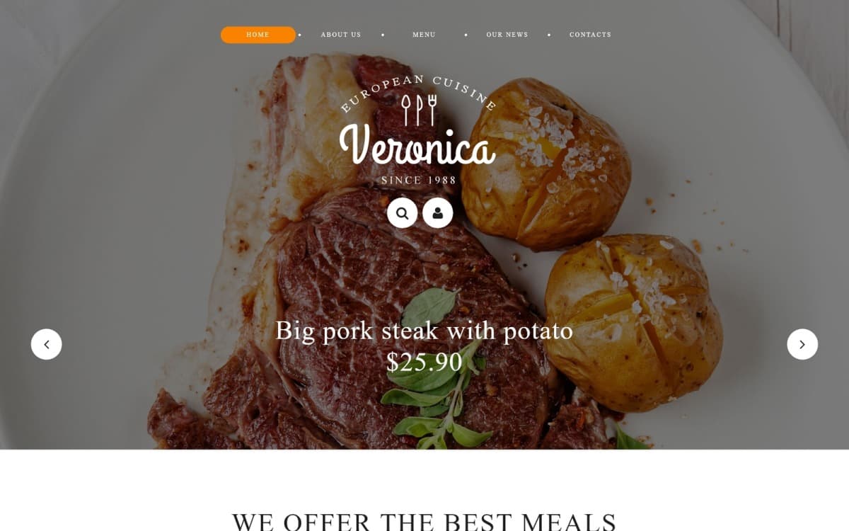 Veronica Joomla Template
